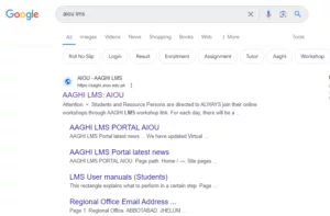 aiou aaghi lms