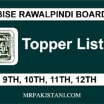 RAWALPINDI BOARD Topper list