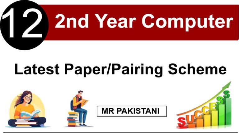 2nd Year Computer Science Latest Pairing Scheme