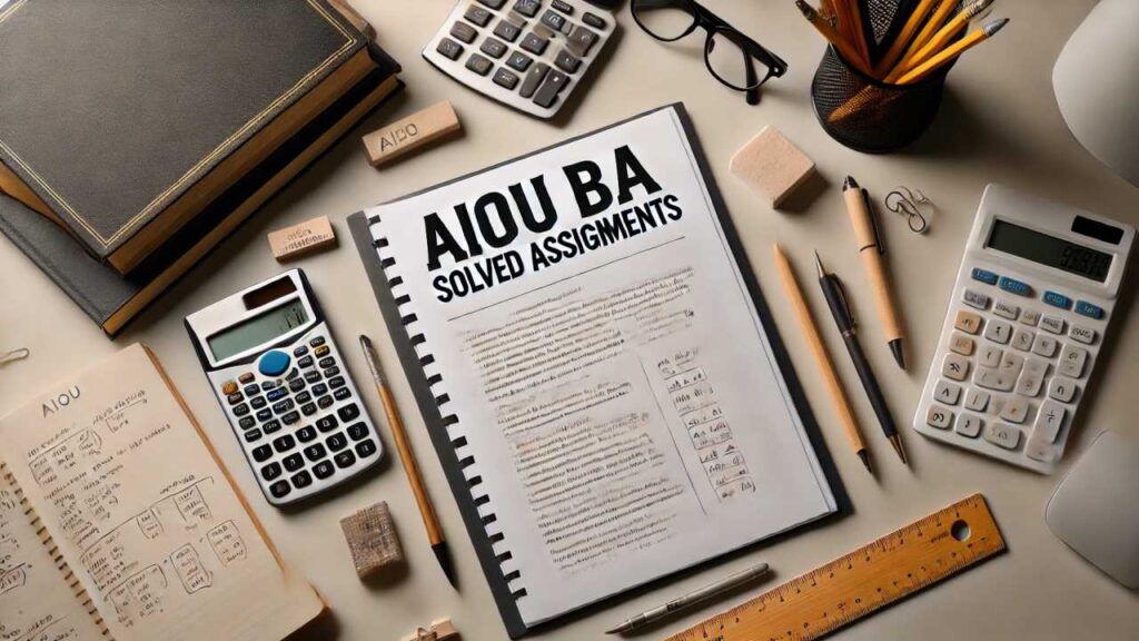 AIOU BA Solved Assignments for All Books