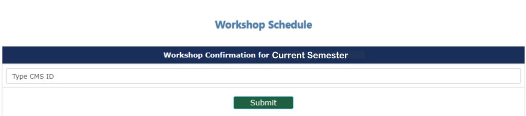 Latest AIOU Workshop Schedule