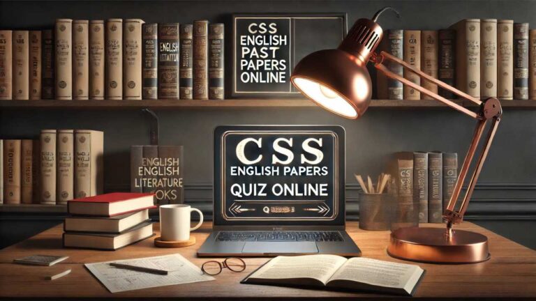 CSS English Past Papers Quiz Online