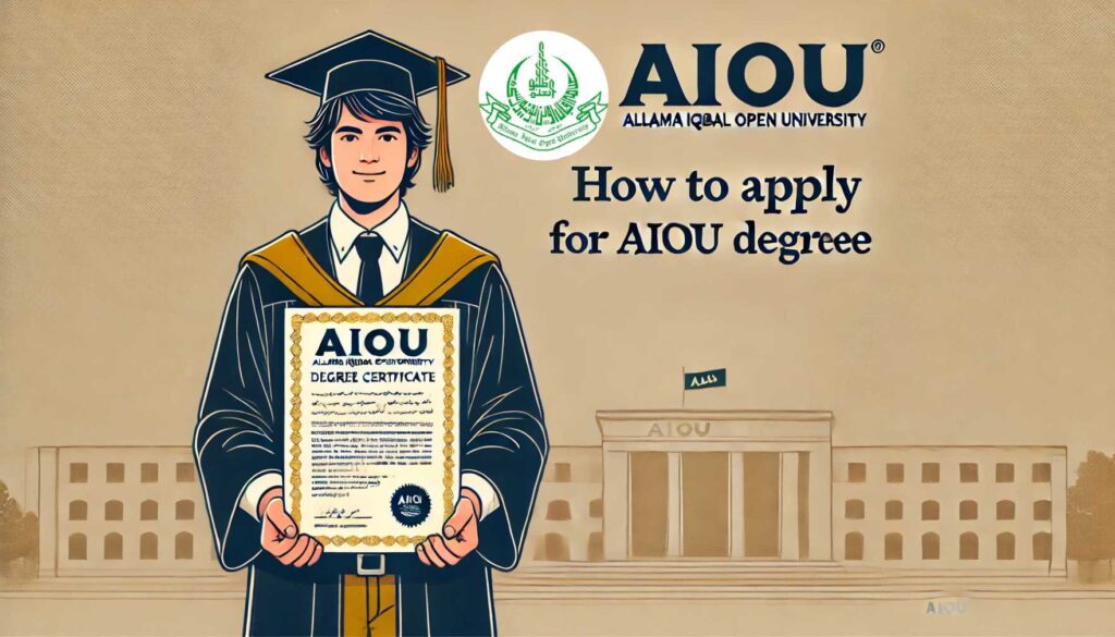 How to Apply for an AIOU Degree