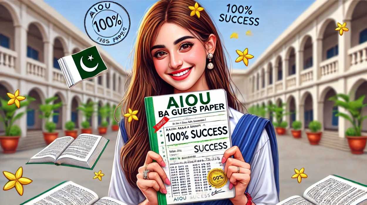 AIOU BA Guess Papers – 100% Success Guaranteed