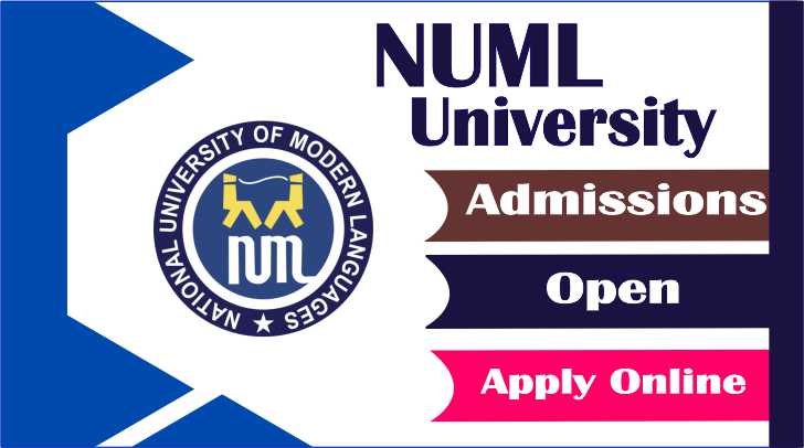 NUML Admission Deadline: July 2025