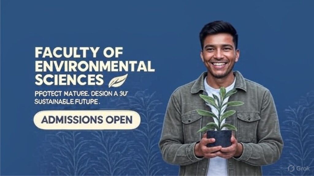 Faculty of Environmental Sciences Admissions Now Open for 2025