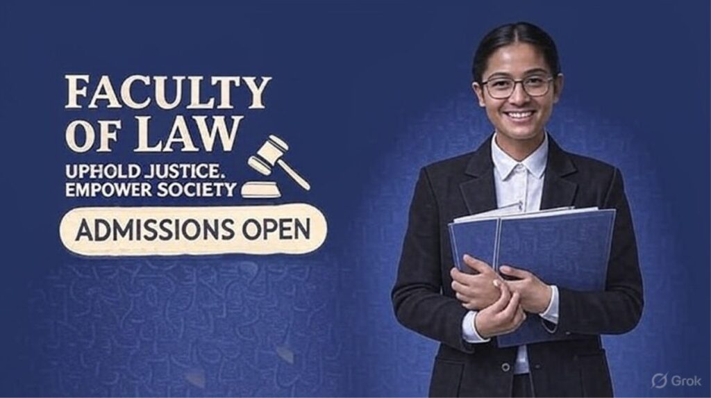 Faculty of Law Admissions Open 2025 - Apply Now