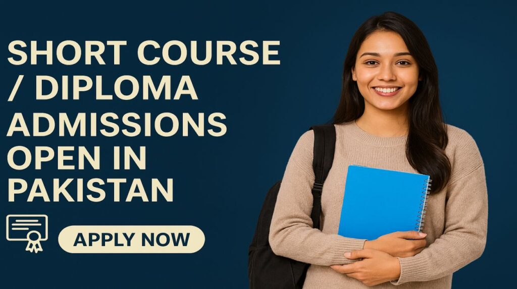 Short Course / Diploma Admissions open in Pakistan
