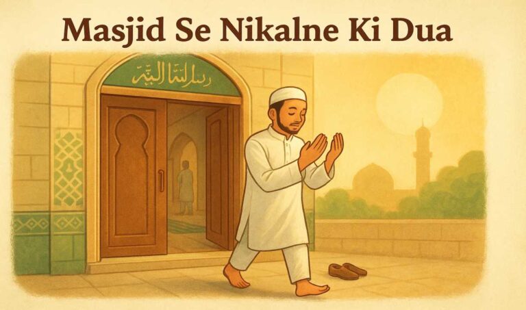 Masjid Se Nikalne Ki Dua with All Languages Translation