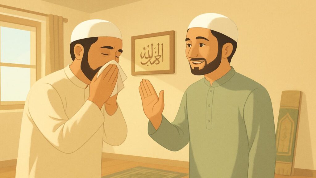 Dua When Hearing Someone Sneeze