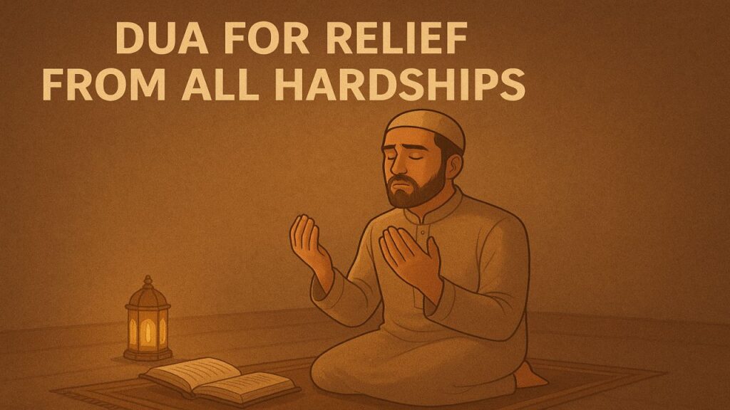 Dua for Relief From All Hardships